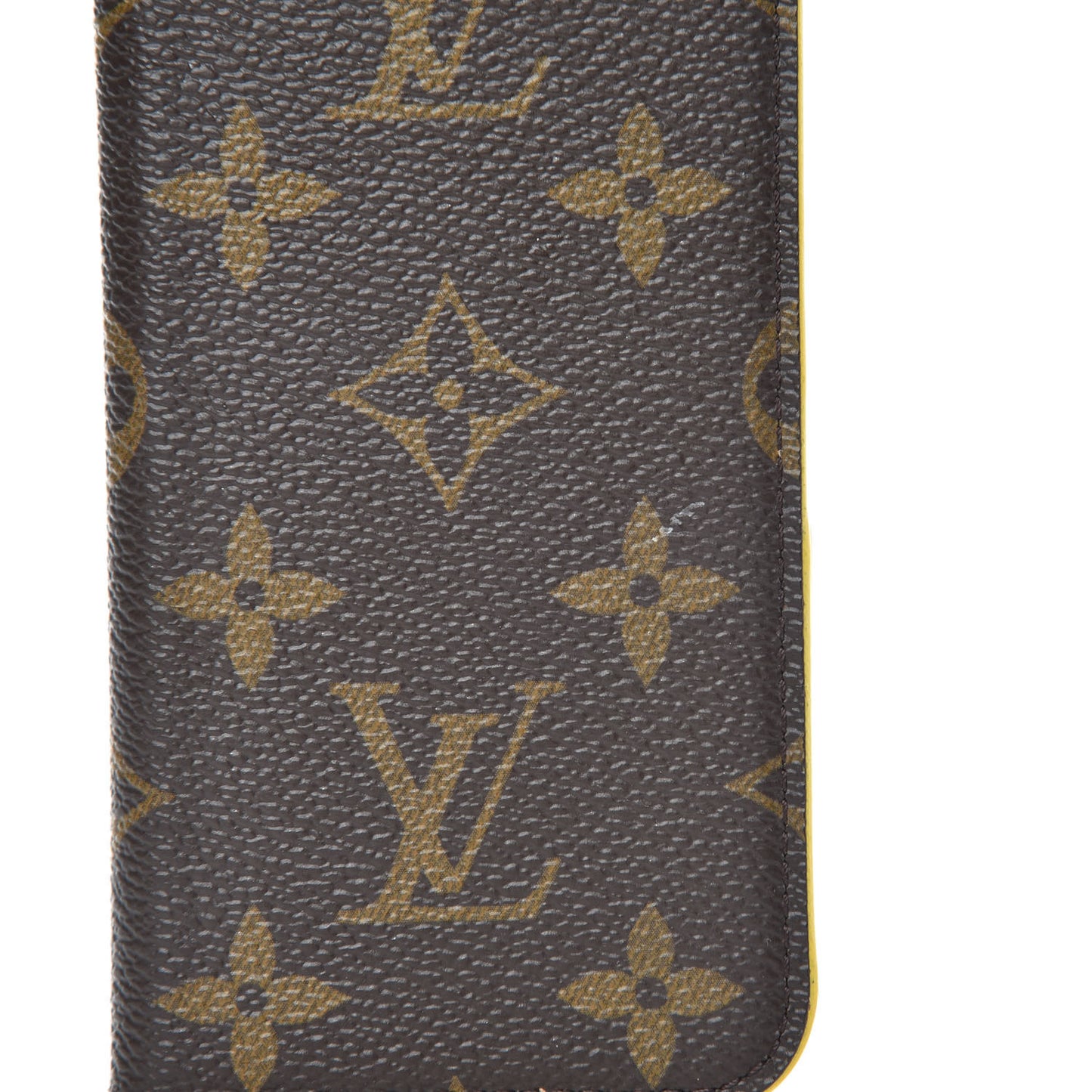 Monogram iPhone 7/8 Folio Case Yellow