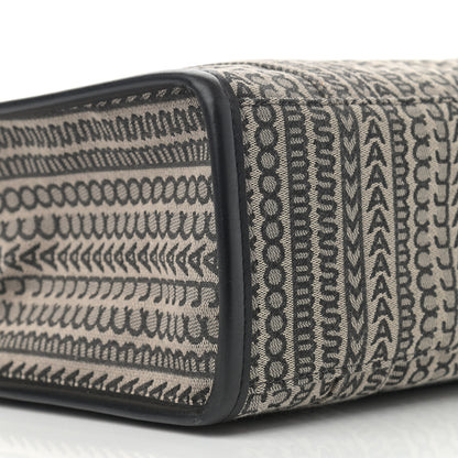 Marc Jacobs Cotton Jacquard Monogram Medium The Traveler Tote Bag Beige Multicolor 10 of 14