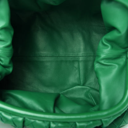 Bottega Veneta Nappa Maxi Intrecciato The Pouch Oversized Clutch Racing Green 5 of 10