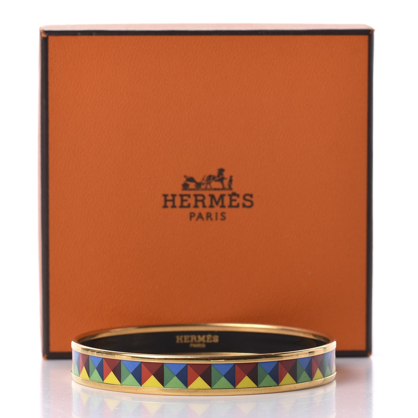 Enamel Printed Narrow Bracelet 70