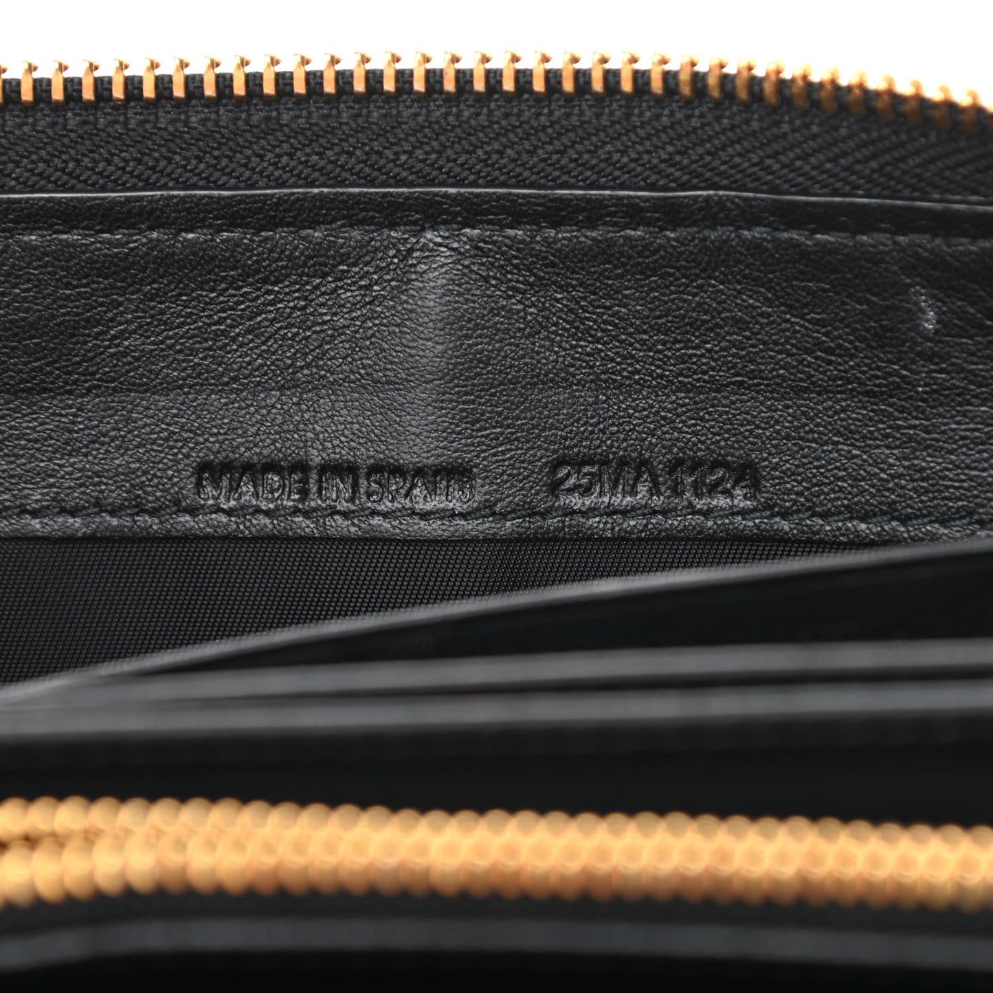 Patent Cannage Lady Dior Continental Zip Wallet Black