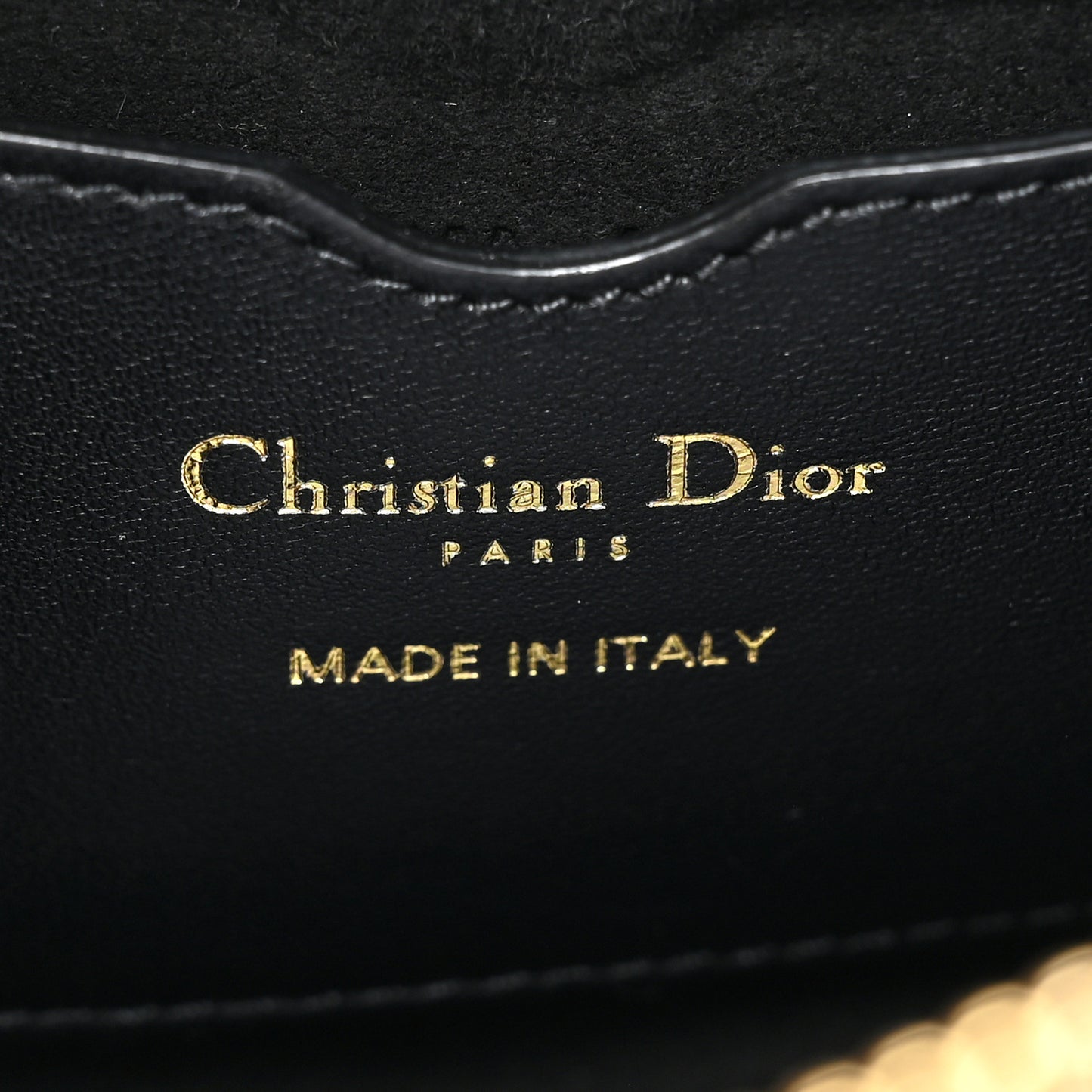 Lambskin Cannage Small Dior Vibe Hobo Bag Black