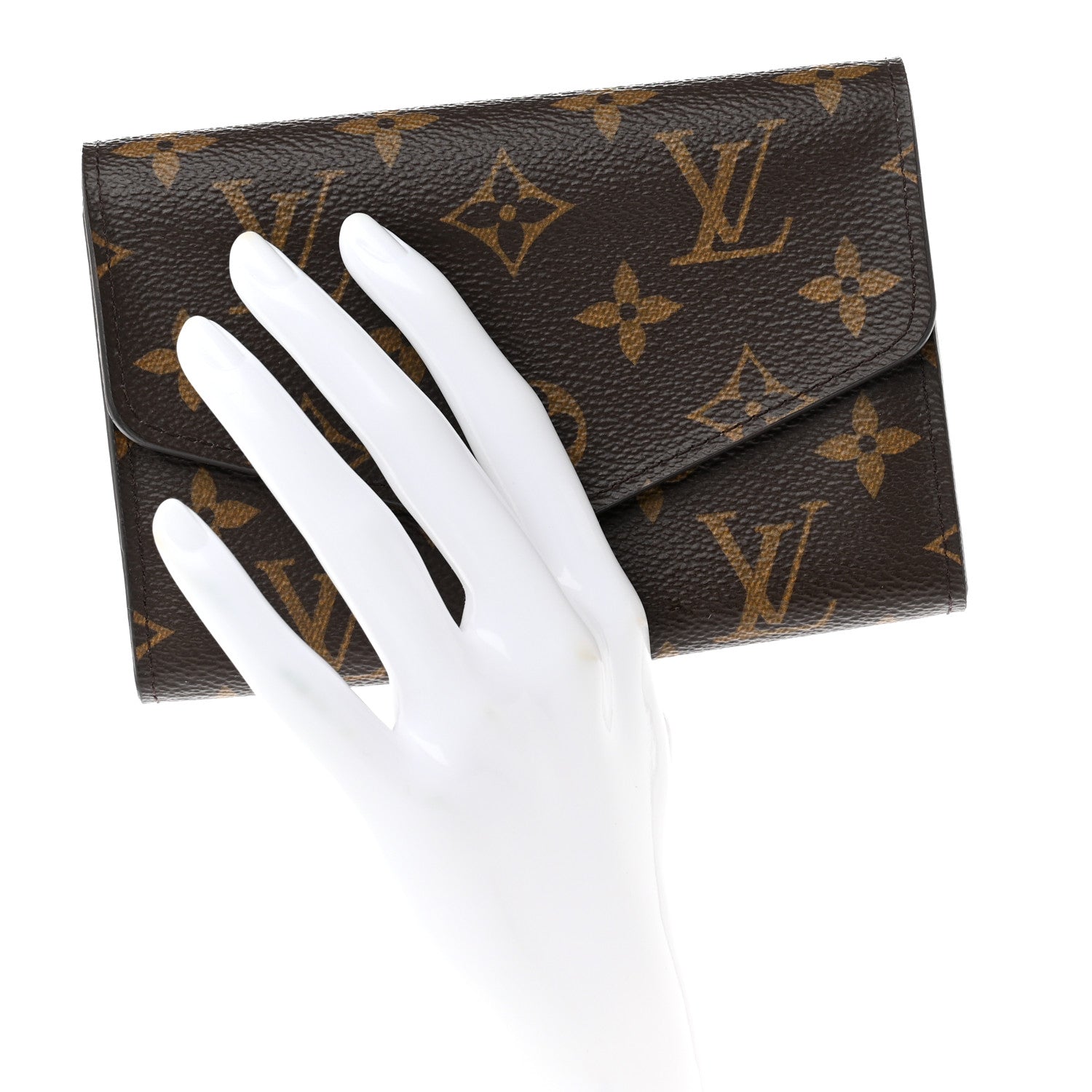 Louis Vuitton Monogram Sarah Compact Wallet 2 of 7