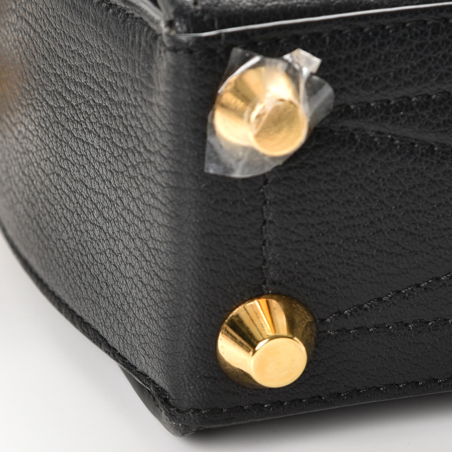 Alexander McQueen Silky Amish Grained Goatskin Box Shoulder Bag 16 Black 12 of 13