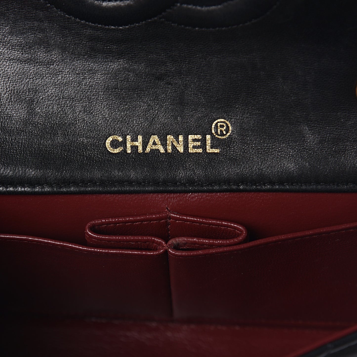 Lambskin Quilted Mini Flap Black