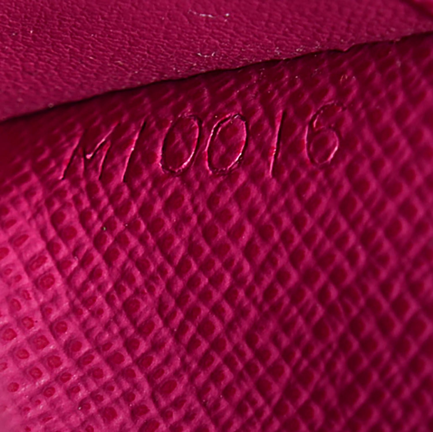Louis Vuitton Monogram Perforated Compact Zipped Wallet Fuchsia 8 of 8