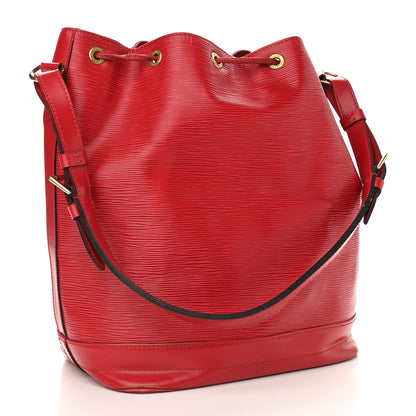Louis Vuitton Epi Noe Castillan Red 3 of 9