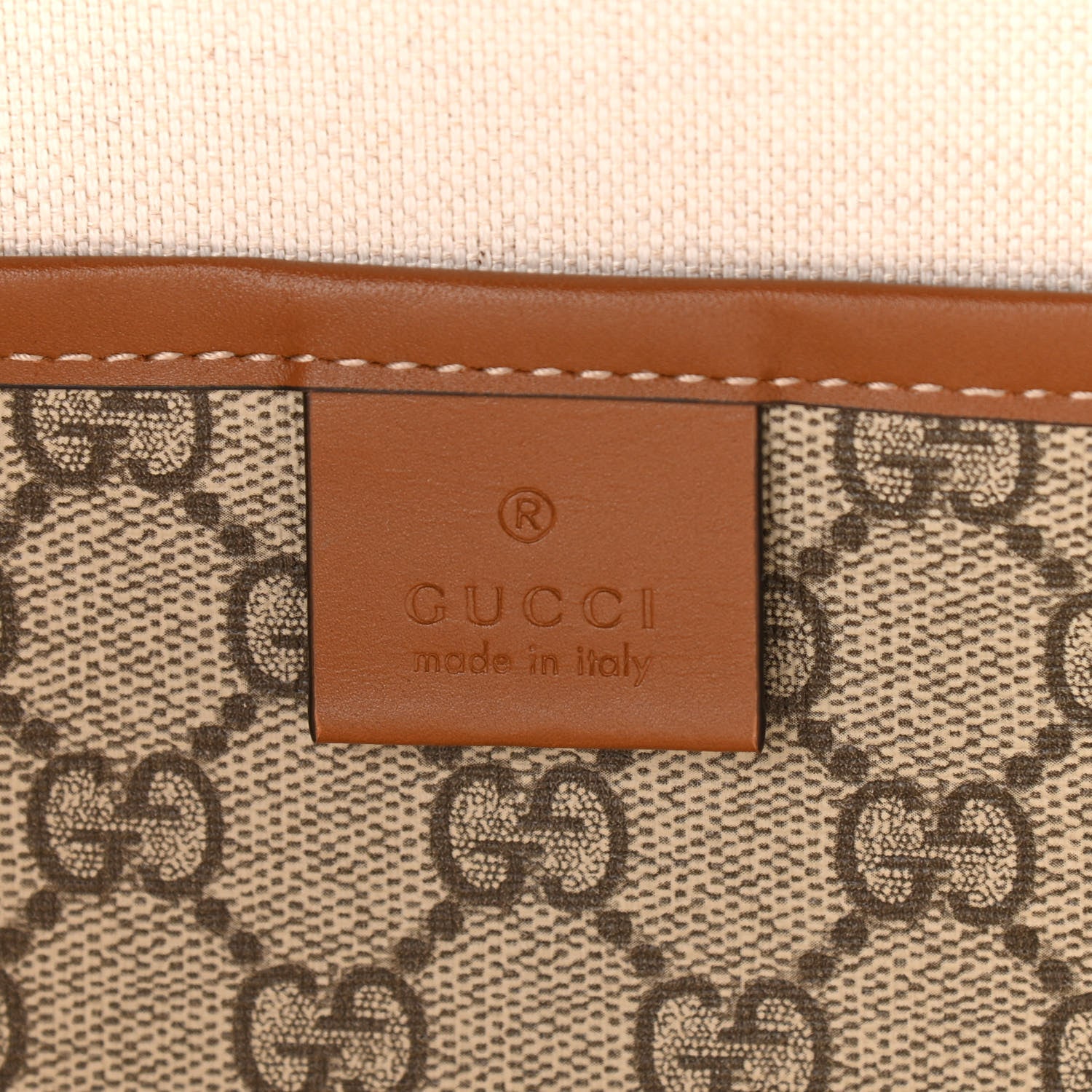 Gucci GG Plus Monogram Medium Signature Web Loop Tote Brown 6 of 10