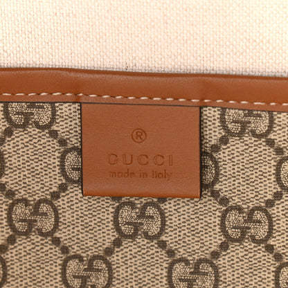 Gucci GG Plus Monogram Medium Signature Web Loop Tote Brown 6 of 10