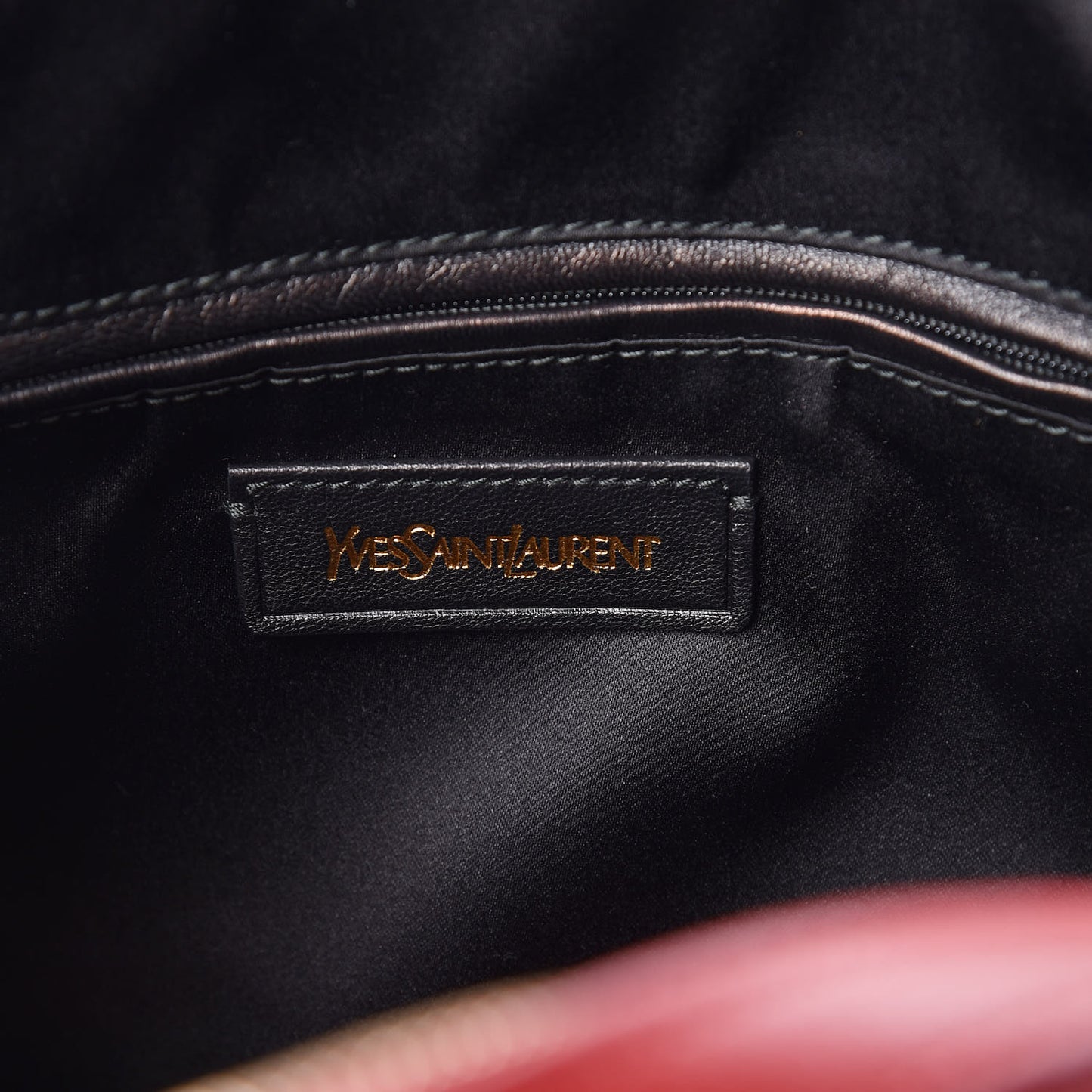 Calfskin Large Muse Red