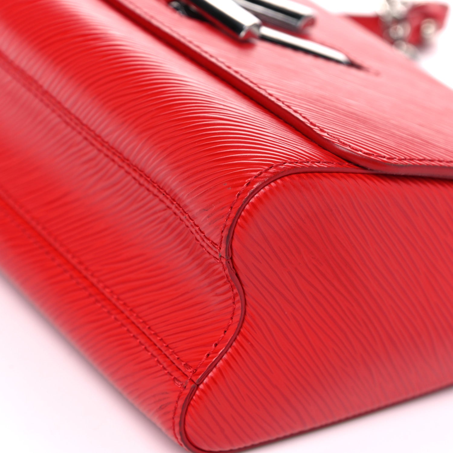 Louis Vuitton Epi Twist Shoulder Bag MM Coquelicot 10 of 14
