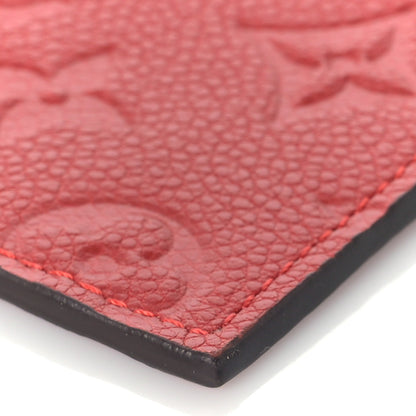 Louis Vuitton Empreinte Felicie Chain Wallet Zippered Insert Scarlet 8 of 8