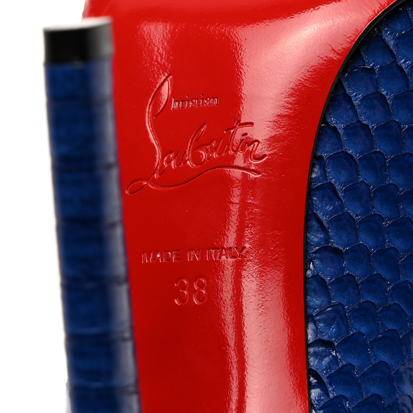 Snakeskin Pigalle 120 Pumps 38 Crystal