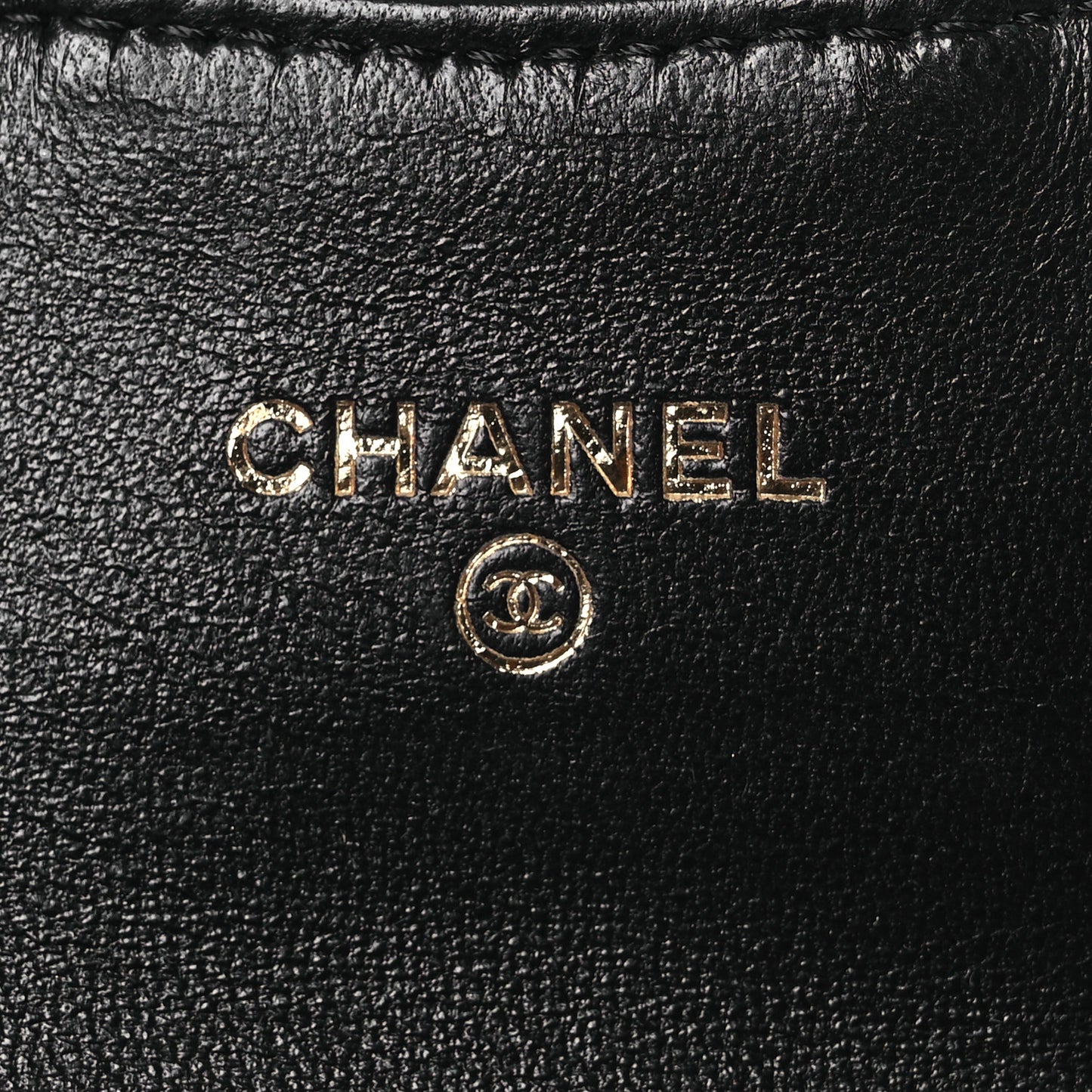 Lambskin Quilted Mini Chain Belt Bag Black