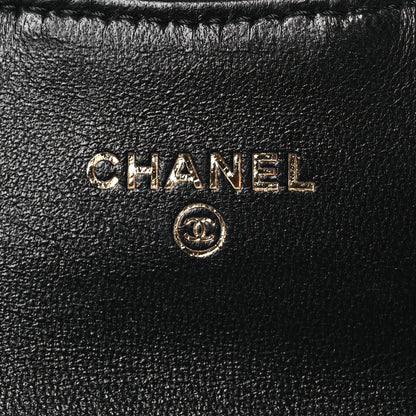 Chanel Lambskin Quilted Mini Chain Belt Bag Black 6 of 11