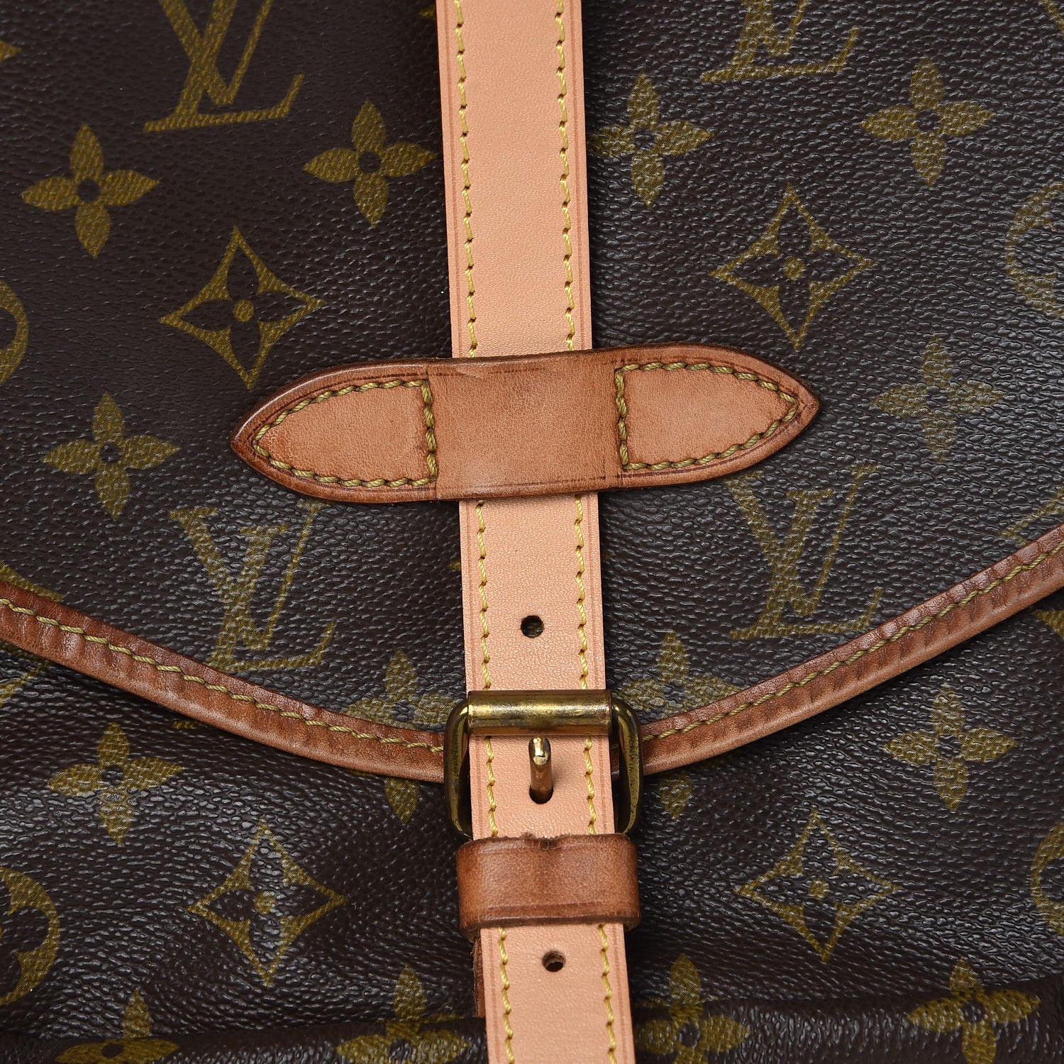 Louis Vuitton Monogram Saumur 30 10 of 11