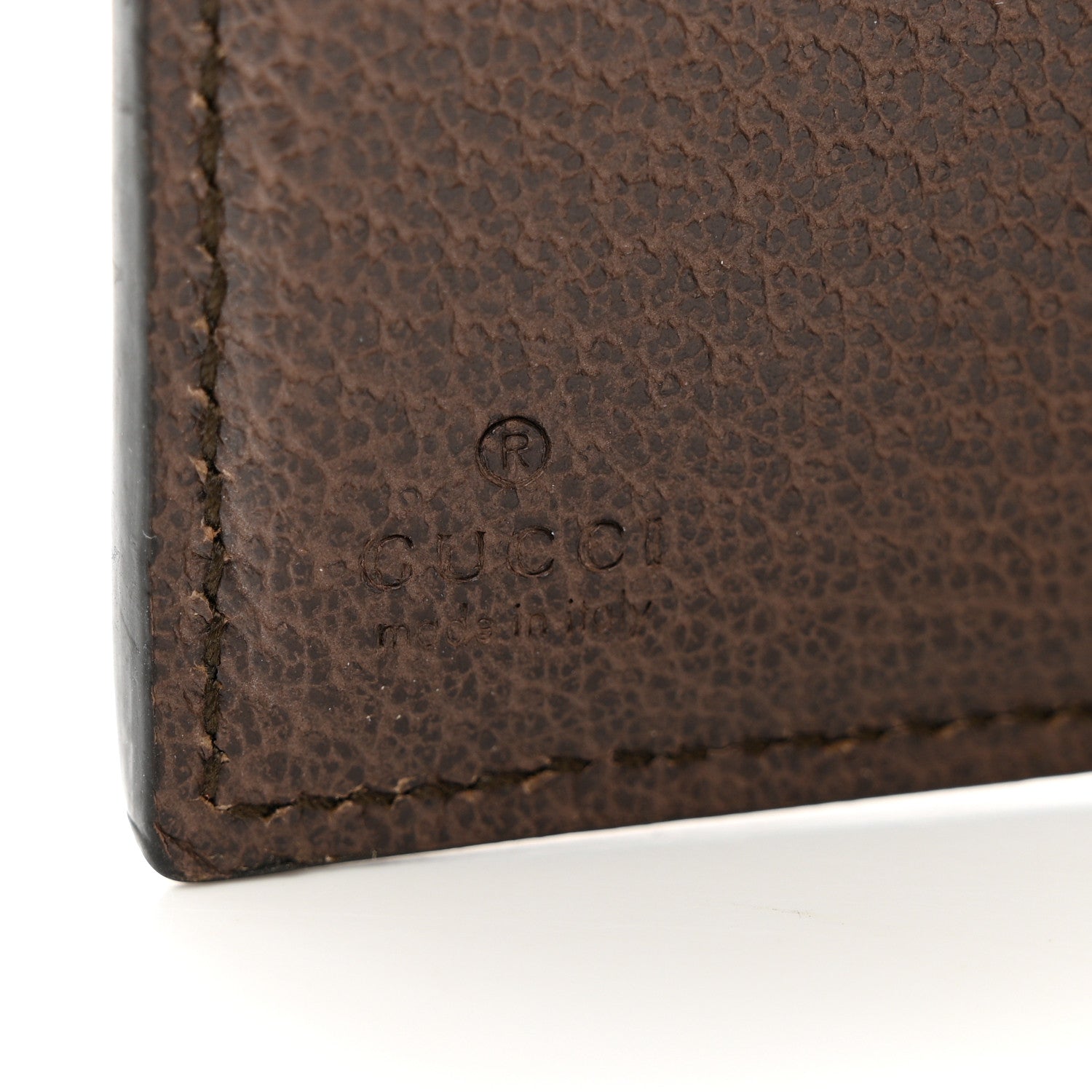 Gucci GG Supreme Monogram Web Ophidia French Flap Wallet Beige New Acero 5 of 6