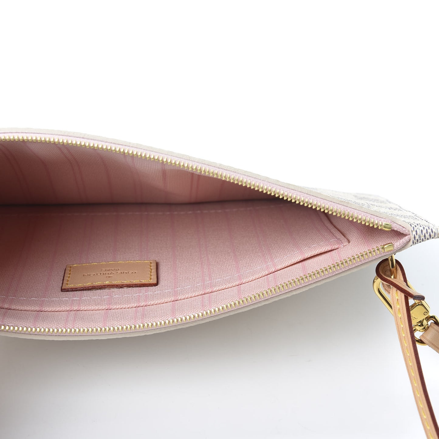 Damier Azur Neverfull MM GM Pochette Rose Ballerine