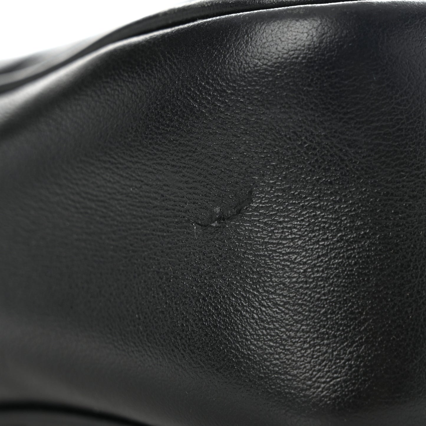 Calfskin Matelasse Monogram Lou Camera Bag Black