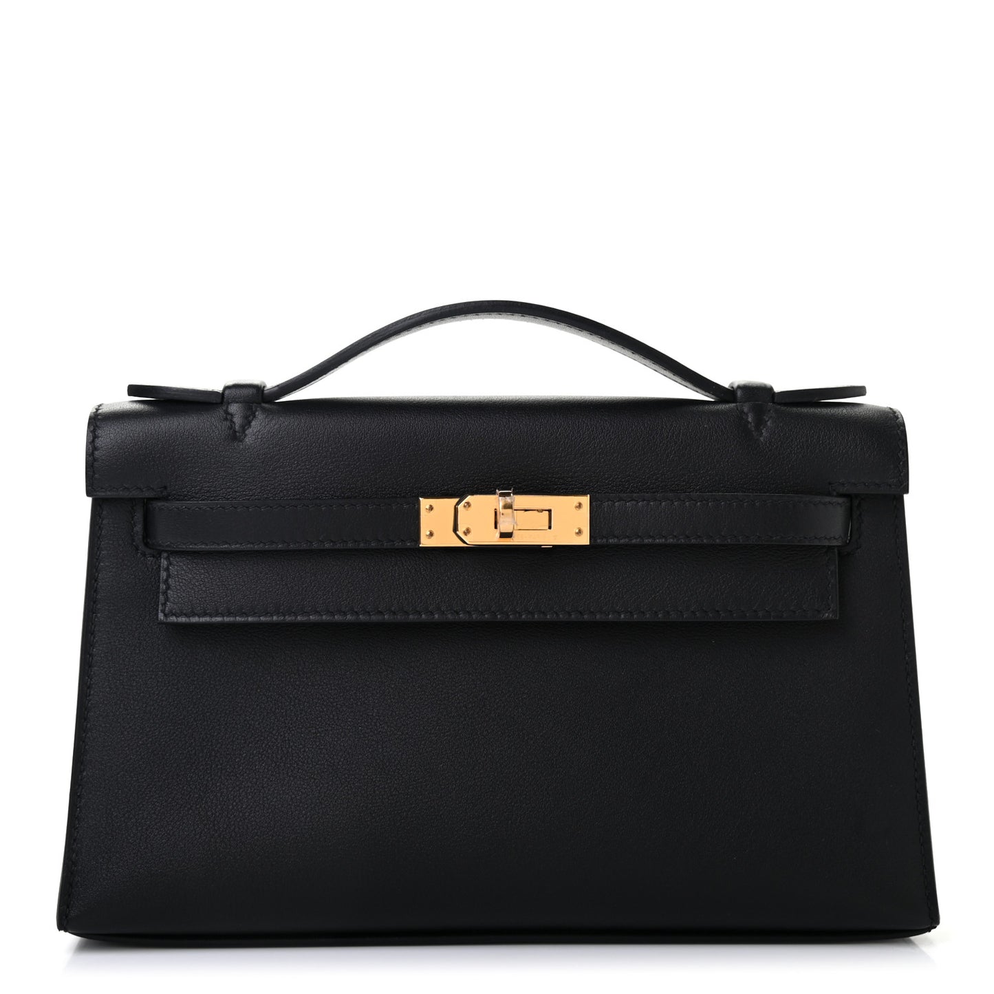 Swift Kelly Pochette Clutch Black