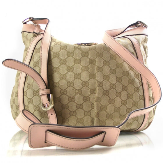 Monogram D Gold Large Messenger Pink