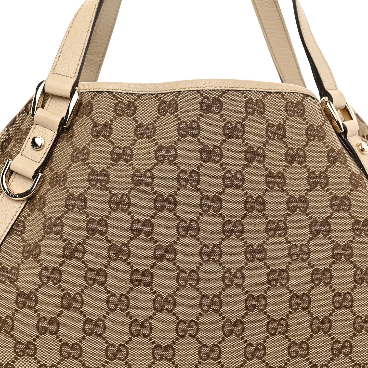 Gucci Monogram Abbey Medium Shoulder Bag Beige 7 of 10