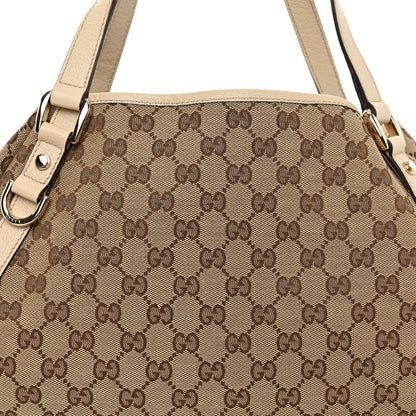 Gucci Monogram Abbey Medium Shoulder Bag Beige 7 of 10