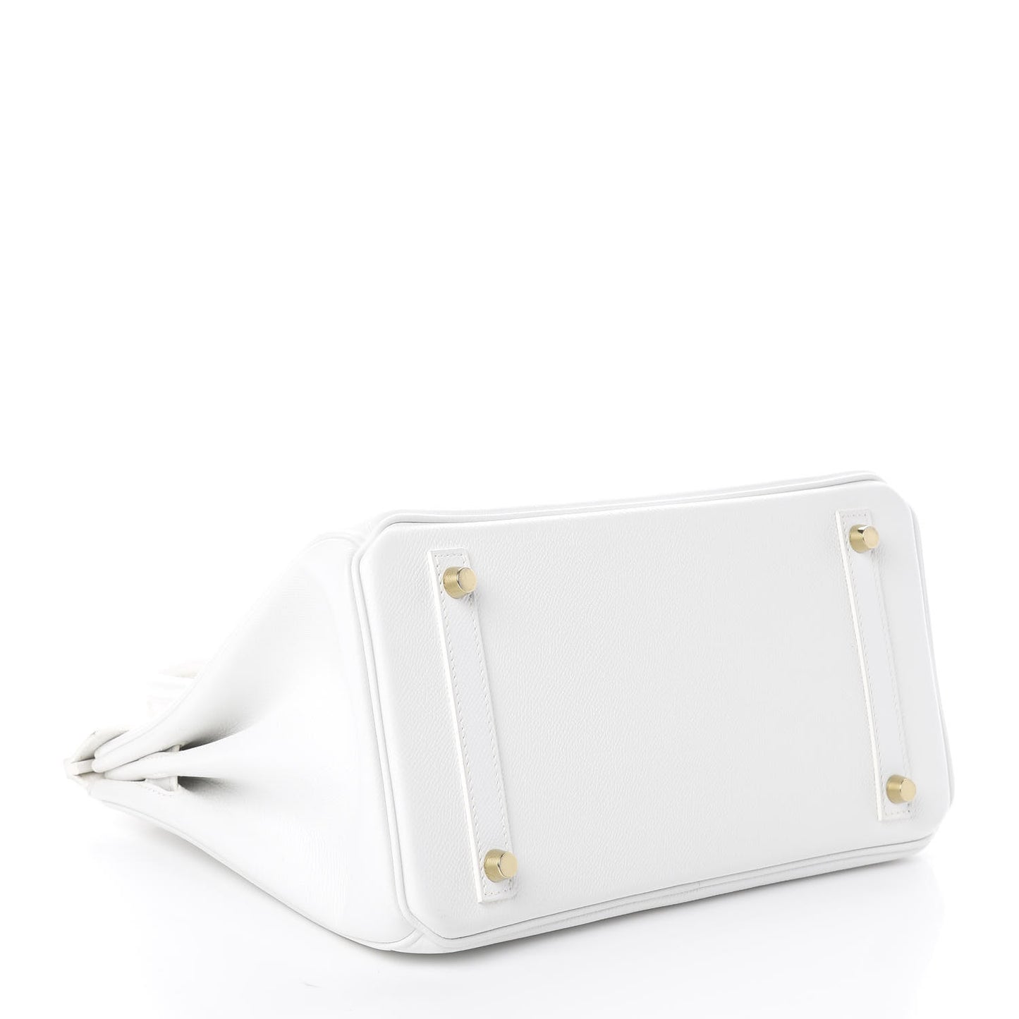 Epsom Birkin 30 White