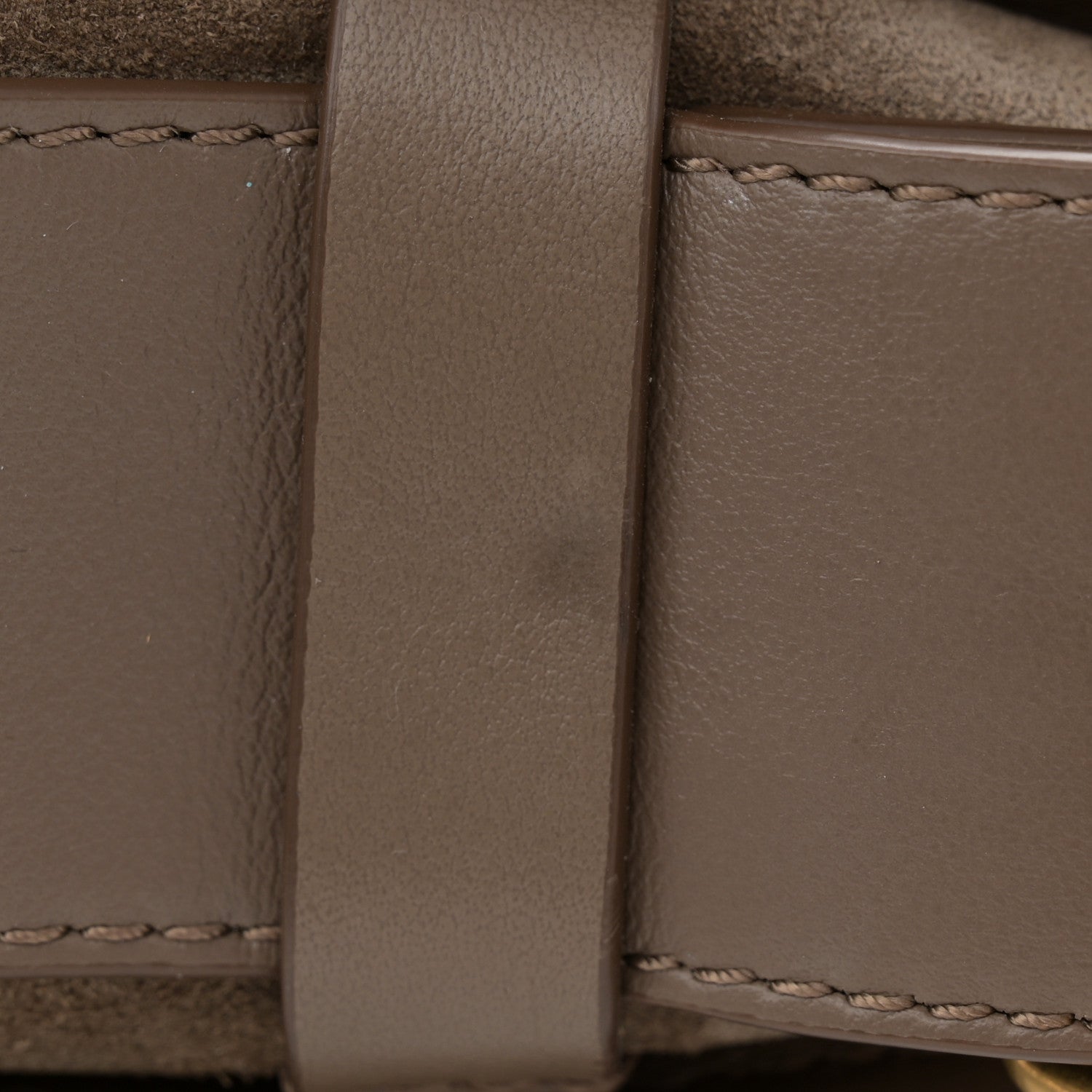 Chloe Calfskin Suede Small Tess Day Bag Motty Grey 15 of 16