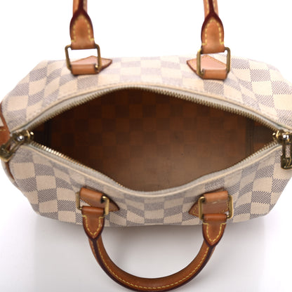 Louis Vuitton Damier Azur Speedy Bandouliere 25 3 of 4