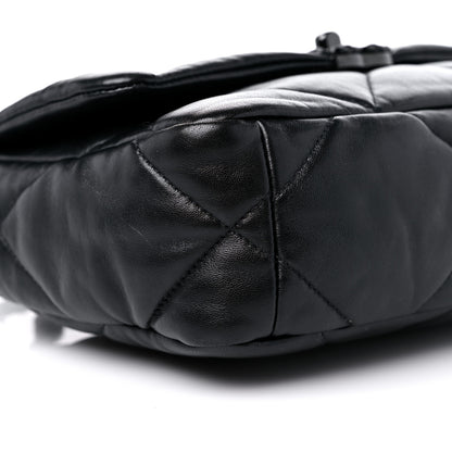Chanel Lambskin Quilted Medium Chanel 19 Flap So Black 9 of 13