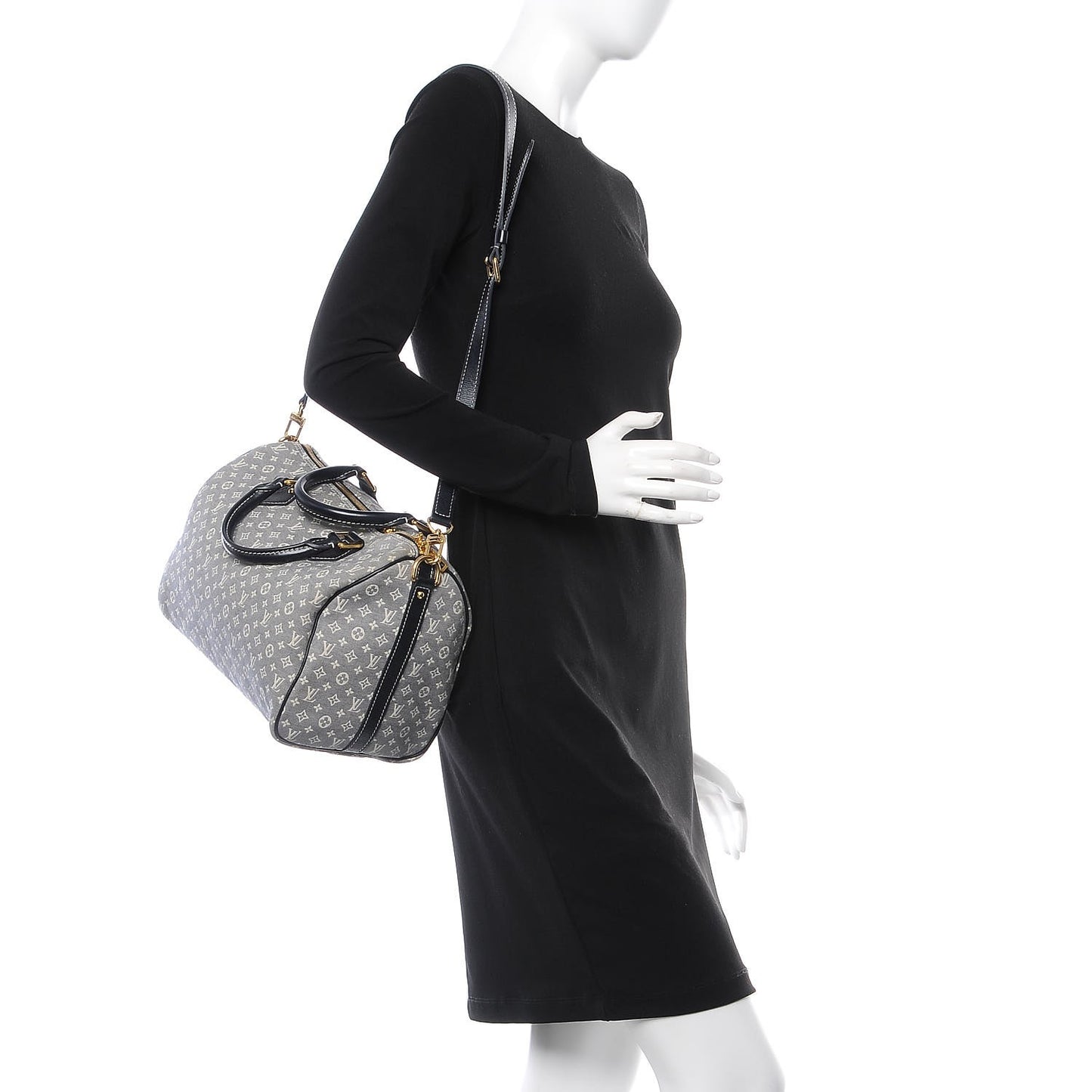Monogram Idylle Speedy Bandouliere 30 Encre