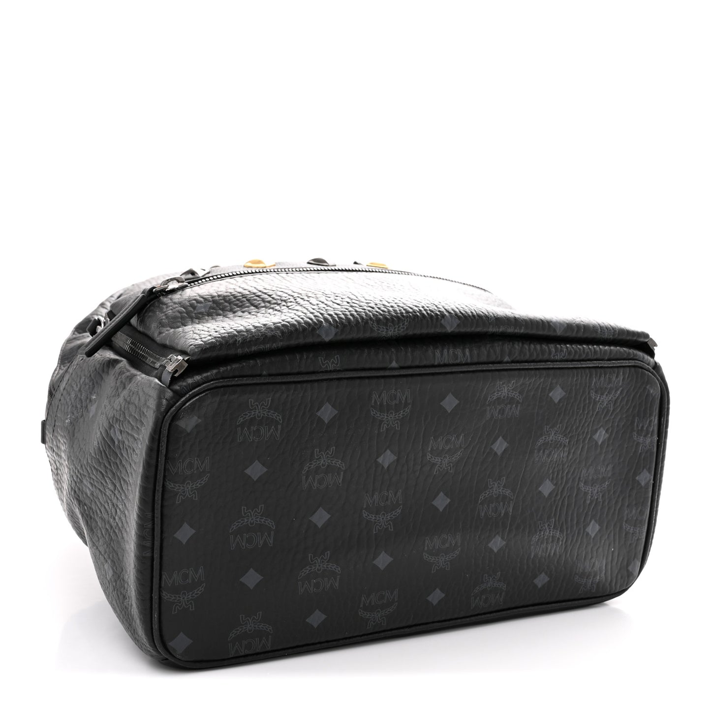 Visetos Studded Medium Dual Stark Backpack Black