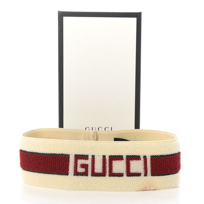 Gucci Cotton Elastic Queen Headband S White 6 of 6