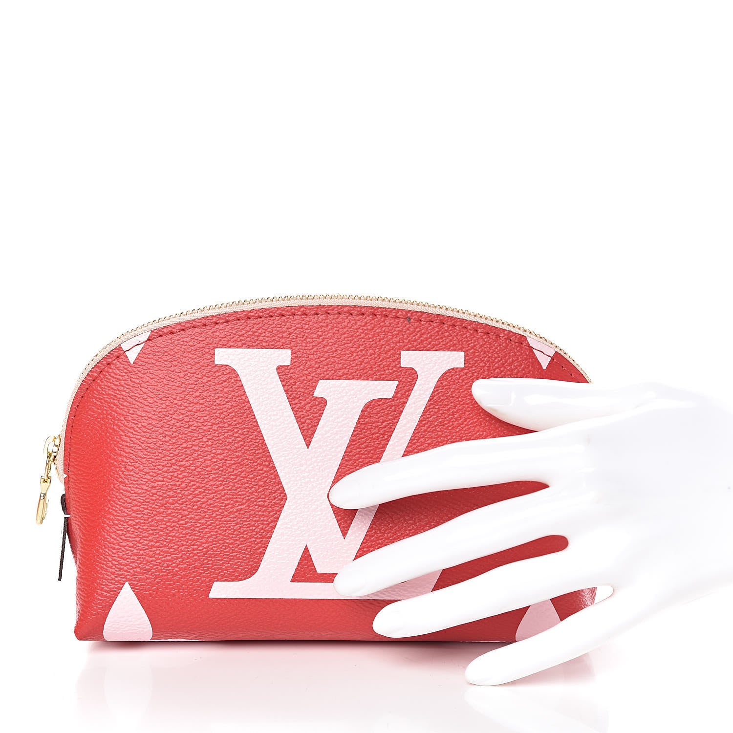 Louis Vuitton Monogram Giant Cosmetic Pouch Rouge 2 of 9