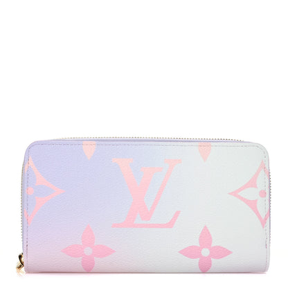Louis Vuitton Monogram Giant Spring In The City Zippy Wallet Sunrise Pastel 1 of 10