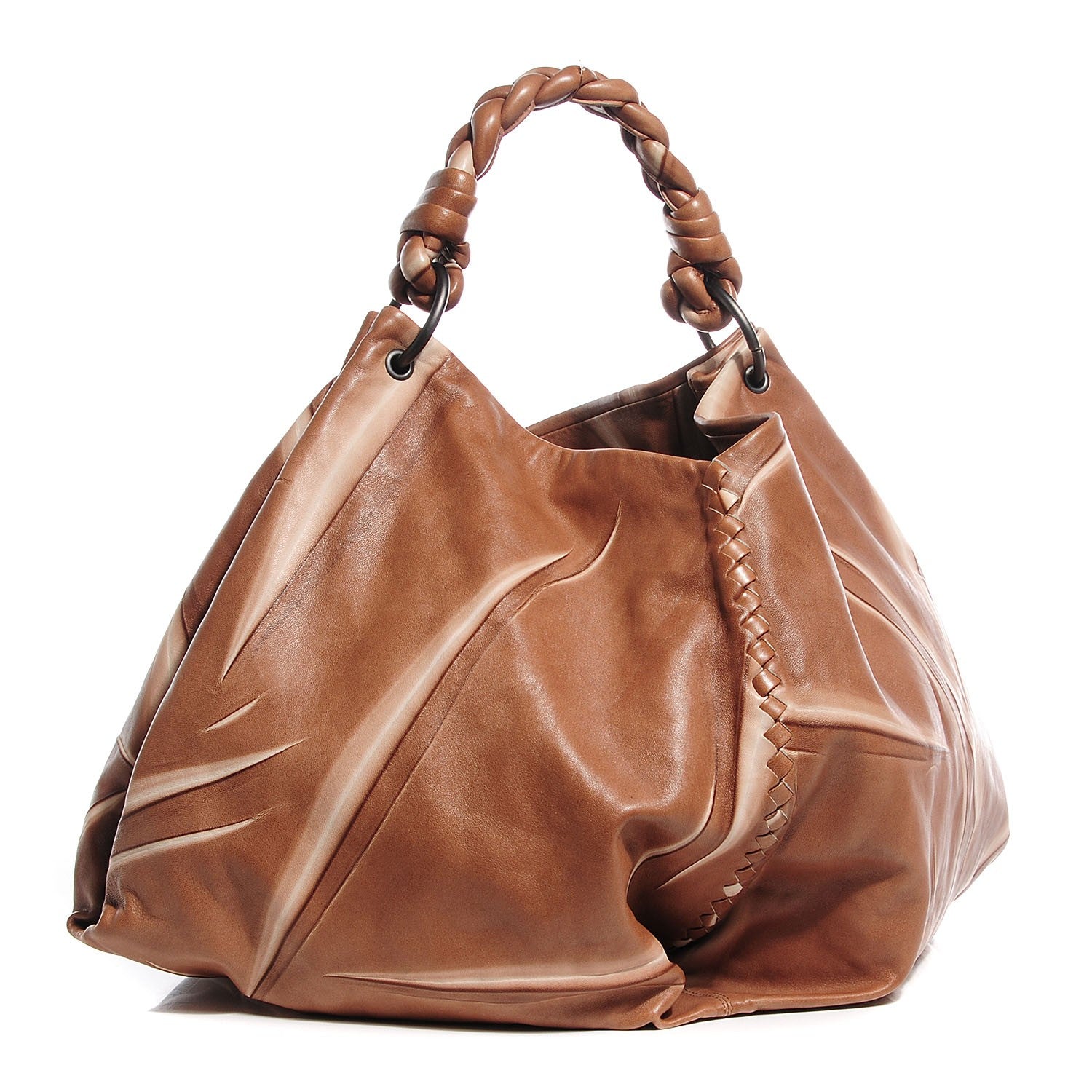 Bottega Veneta Intrecciato Nappa Aquilone Fortune Cookie Hobo Cigar 3 of 8