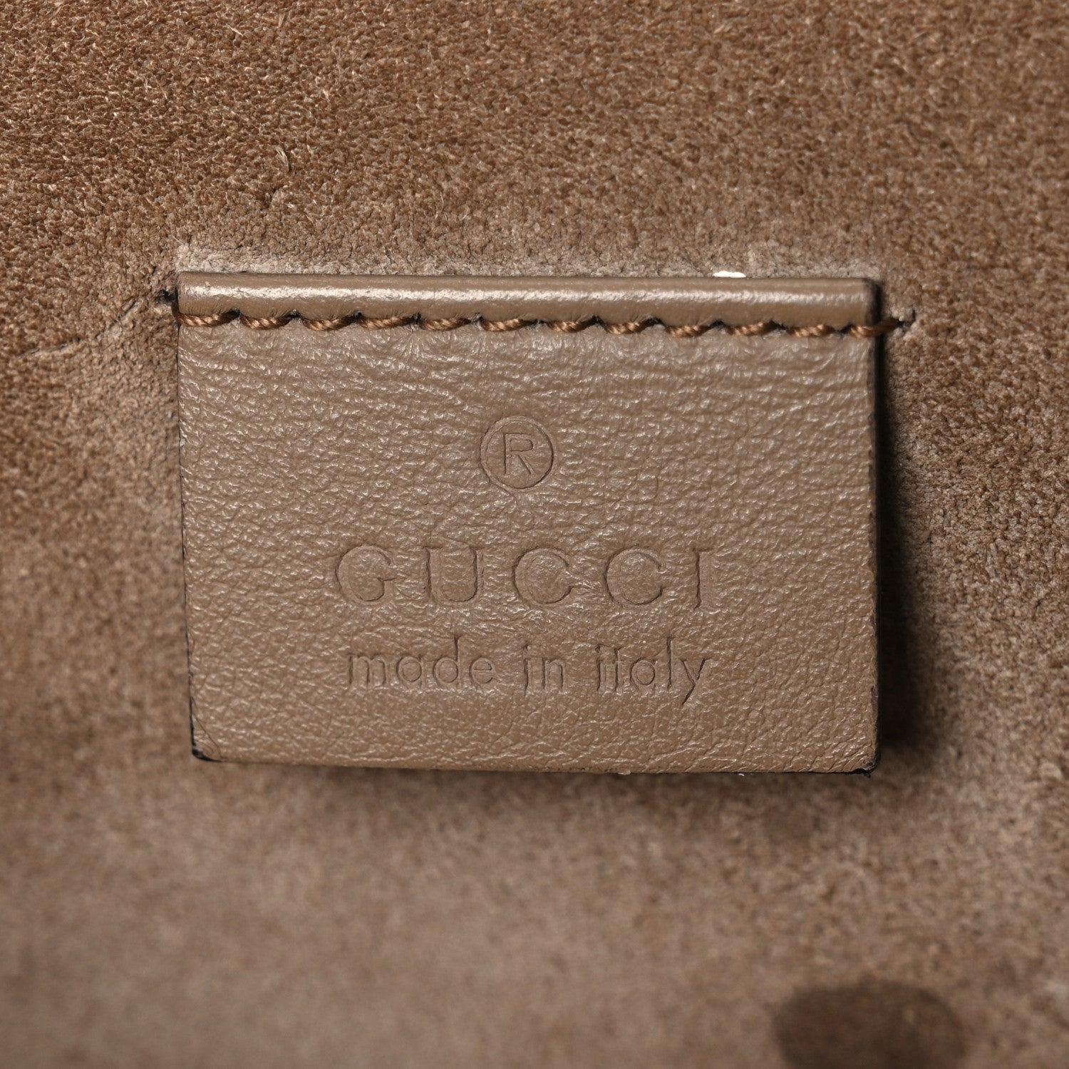 Gucci GG Supreme Monogram Medium Dionysus Shoulder Bag Taupe 6 of 11