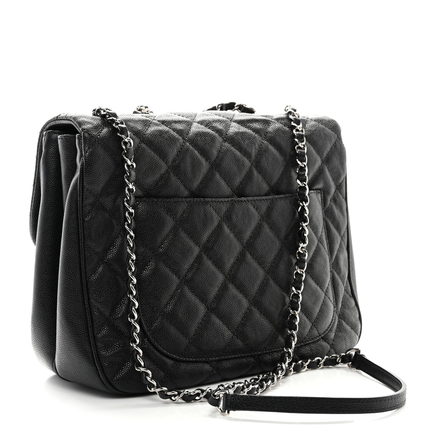 Chanel Caviar Quilted Large Urban Companion Flap Black 3 of 10