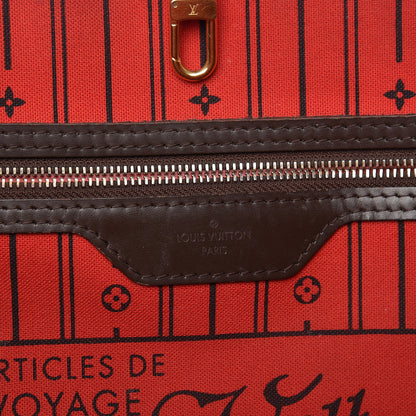 Louis Vuitton Damier Ebene Neverfull GM 6 of 21
