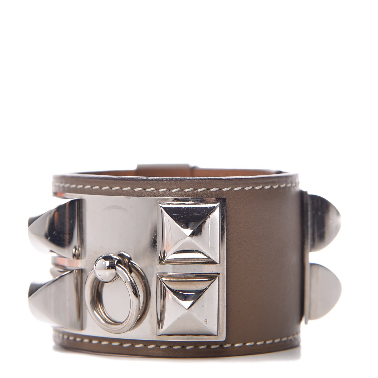 Hermes Swift Collier De Chien CDC Bracelet S Etoupe 1 of 7