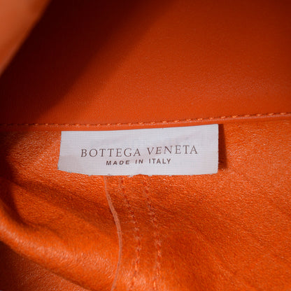 Bottega Veneta Calfskin Intrecciomirage Intarsio Large Tote Tangerine 7 of 10