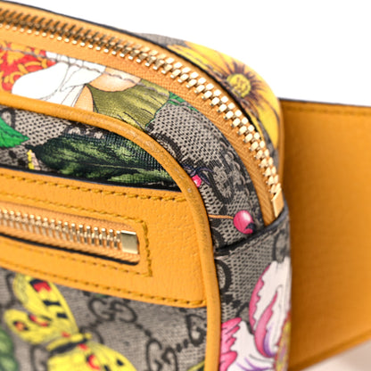 Gucci GG Supreme Monogram Flora Medium Ophidia Belt Bag Beige Multicolor Crop 18 of 18