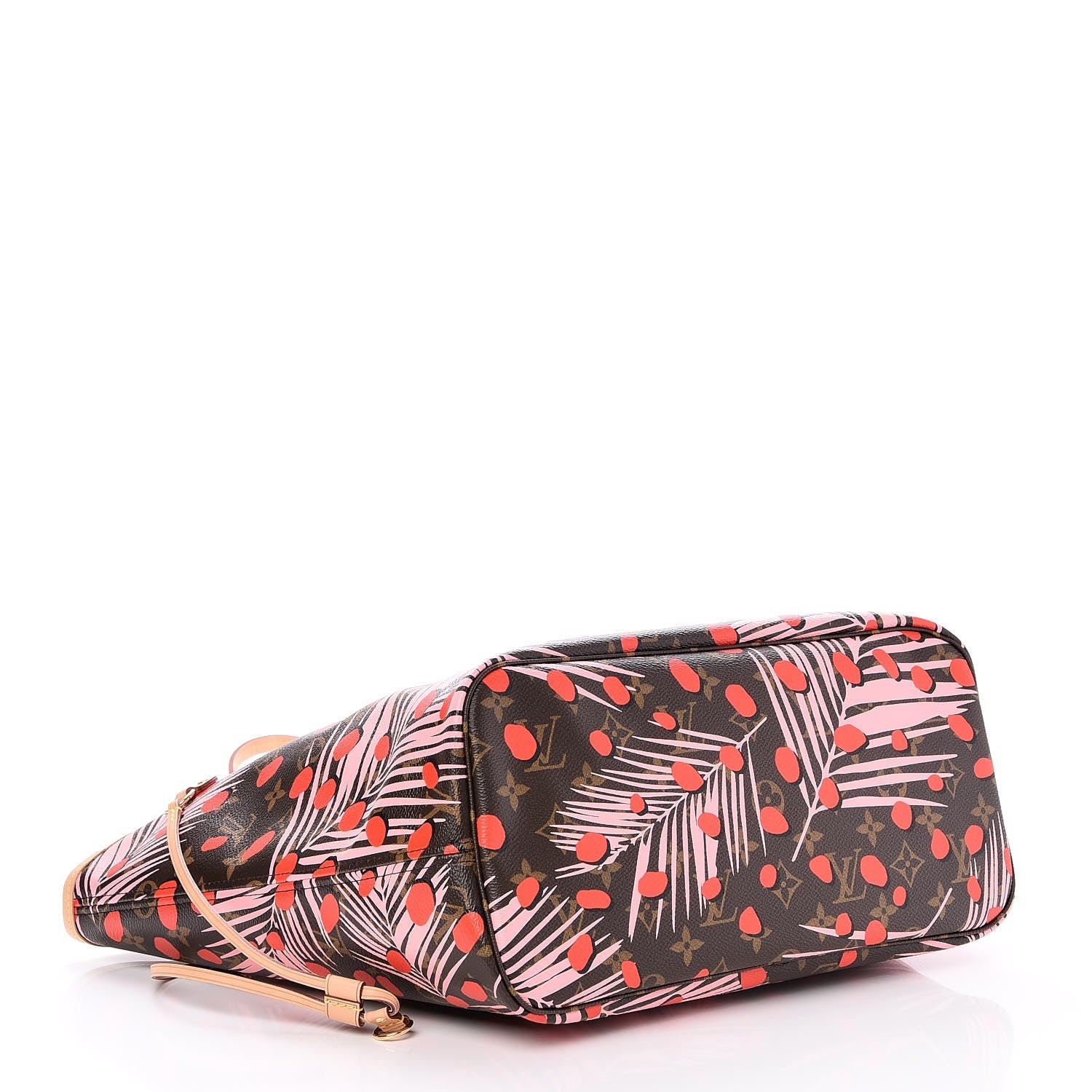 Louis Vuitton Monogram Jungle Dots Neo Neverfull MM Sugar Pink Poppy 4 of 7