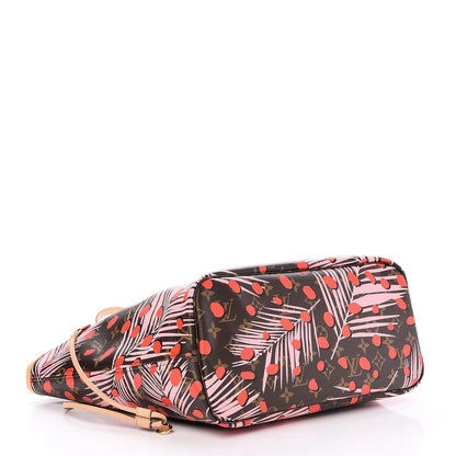 Louis Vuitton Monogram Jungle Dots Neo Neverfull MM Sugar Pink Poppy 4 of 7