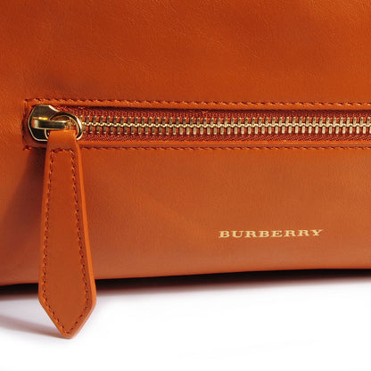 Burberry Calfskin House Check Big Crush Tan 5 of 9