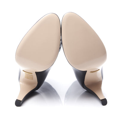 Gucci Plume Calfskin Damir Lattice Cutout Boots 36.5 Black 6 of 11