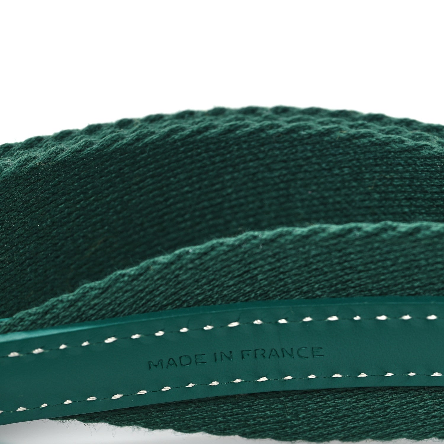Goyard Canvas Calfskin Adjustable Shoulder Strap Green 3 of 4