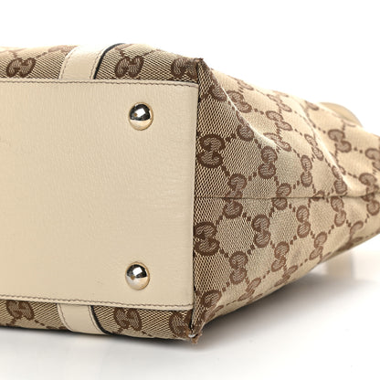 Gucci Monogram Abbey Medium Tote Off White 9 of 15