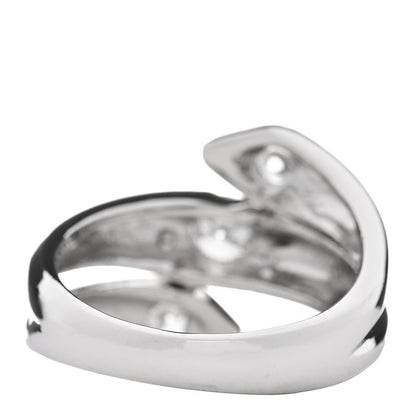 Parker & West by FASHIONPHILE Platinum Diamond .54ctw Wrap Ring 53 6.5 3 of 5